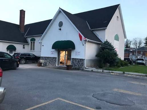 The exterior of Belleville Masjid at 33 Moira Street West